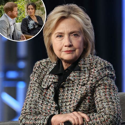Hillary Clinton Highlights A Lesson From Harry And Meghans Interview