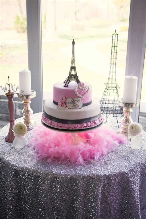 Paris themed birthday party supplies. Pink Paris Themed Baby Shower | Baby shower ideas ...
