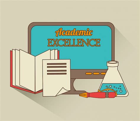 Free Vector Academic Excellence Illustration