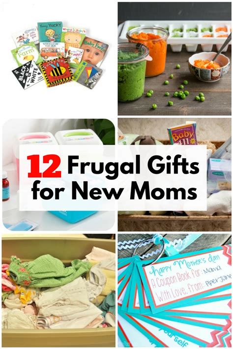 There's a gift on this list she'll actually want (and use). 12 Frugal Gifts for New Moms - The Budget Diet