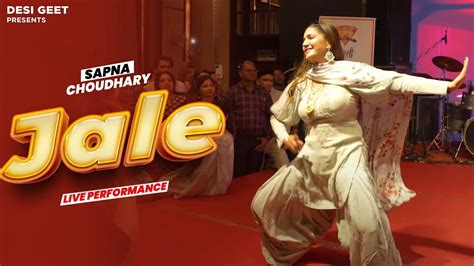 Jale Sapna Choudhary Dance Performance New Haryanvi Songs Haryanavi 2023 Youtube