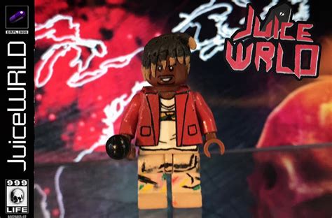 Custom Lego Juice Wrld Minifigure Made By Me Thought Id Share It