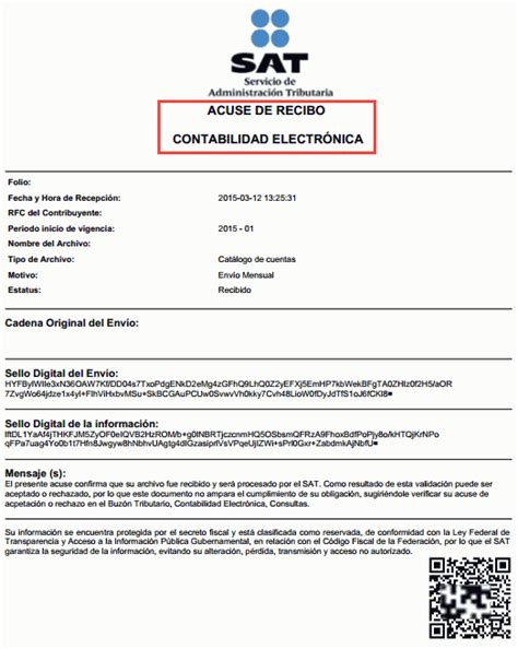 Envío De La Contabilidad Electrónica Al Sat Facturando