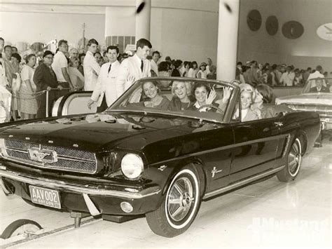 Raven Black 1964 Ford Mustang Magic Skyway Convertible