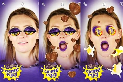 Easter Egg Snapchat Lenses Cadbury Snapchat