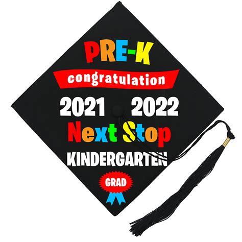 Buy Pre K Graduation Cap 2022 With Cap Topper 2022 Preschool