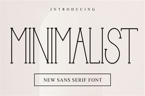 Minimalist Font By Inermedia Studio · Creative Fabrica