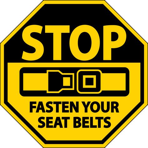 stop fasten your seat belts sign on white background 6644802 vector art at vecteezy