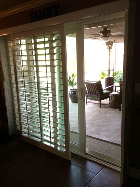 Glass sliding doors are a functional and stylish choice for any home. Pin by Diana Umanzor on For the Home | Sliding glass door window treatments, Sliding glass door ...