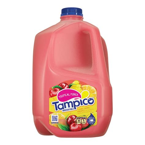 Tampico Tropical Punch Cherry Orange Pineapple Juice Drink 1 Gallon