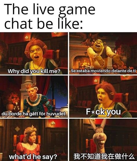 Every game Chat be like: | Funny gaming memes, Really funny memes