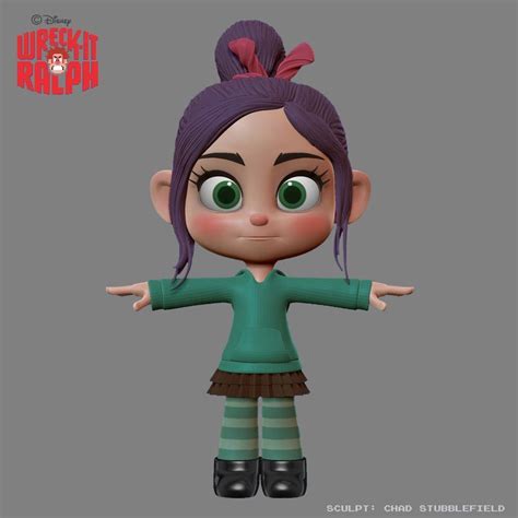 Wreck It Ralph Behind The Scenes Cg Character Design 3d Character