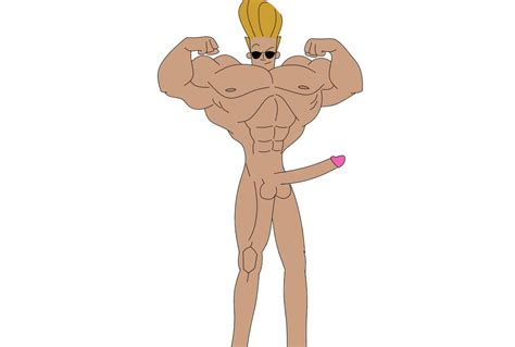 Rule 34 Abs Armpits Biceps Big Muscles Big Penis Bodybuilder Cartoon Network Flexing Johnny