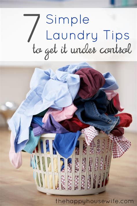 Simple Ways To Manage Laundry This Summer The Happy Housewife Home Management