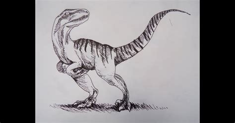 Coloriage Velociraptor Jurassic World - Coloriage Ideas