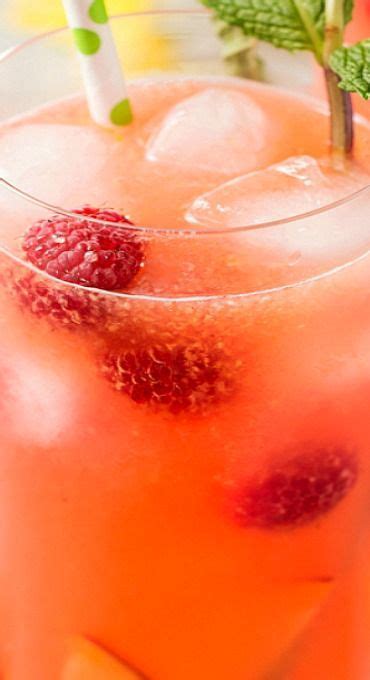 Homemade Raspberry Peach Lemonade Lemonade Tea Recipe Sweet Drinks