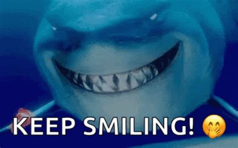 Finding Nemo Smile Gif Finding Nemo Smile Shark Discover Share Gifs