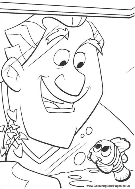 Printable coloring pages of nemo, squirt, bruce, anchor and darla from disney pixar's finding nemo. Finding Nemo Colouring Pages | 71 Character Colour In Games