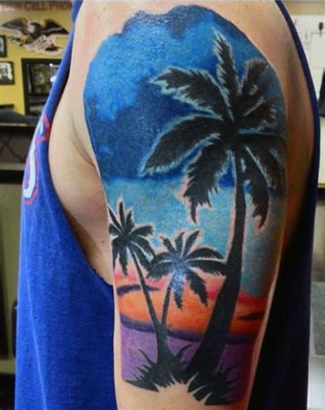 Top 113 Beach Tattoo Ideas [2021 Inspiration Guide] Beach Tattoo Palm Tree Tattoo Tattoos