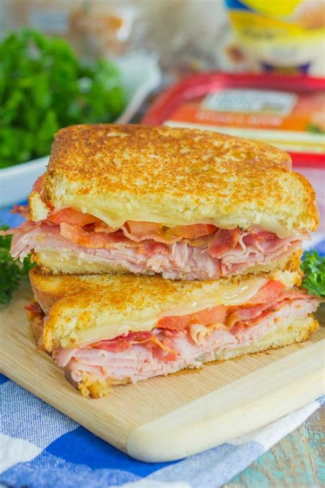 Grilled Ham And Swiss Sandwich Recipe