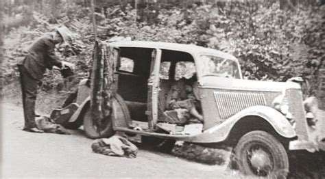 May 23 1934 Bonnie And Clyde Are Shot To Death In A Ford V8 This Day