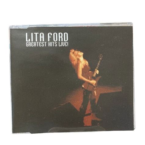 Lita Ford Greatest Hits Live 2003 693723748924 Ebay