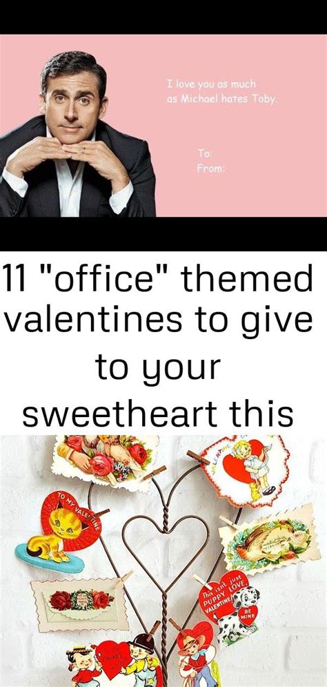 11 Office Themed Valentines To Give To Your Sweetheart This Valentine S Day 11