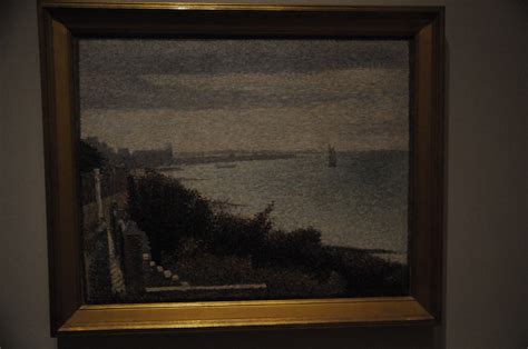Grandcamp Evening Georges Pierre Seurat 1885 Moma A Photo On
