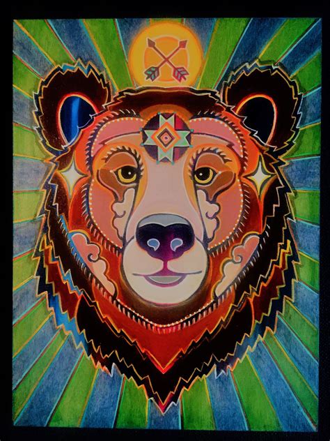 Bear Totem ~ David Frank Bear Totem Totem Lion Sculpture