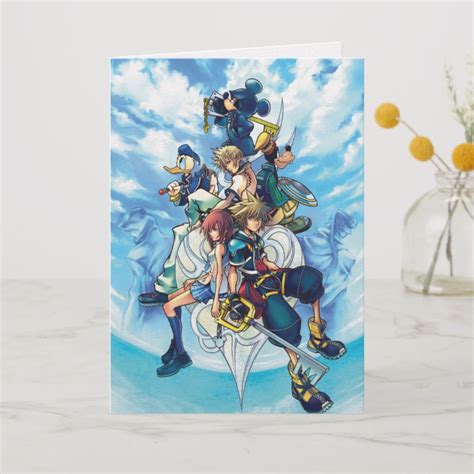 Funko goofy collectible plushies x kingdom hearts plush + 1 video games themed trading card bundle 12659i. Kingdom Hearts II | Game Box Art Card - Custom Fan Art