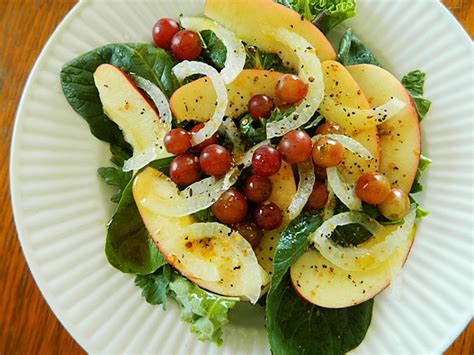 Greens And Fruit Salad Raw Vegan Recipe Raw On 10 A Day Or Less