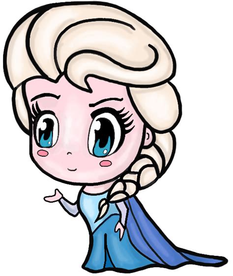 How To Draw Chibi Elsa Step By Step Drawing Tutorial How To Draw Step