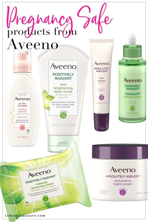 What Products Are Ok To Use From Aveeno When Pregnant Heres A