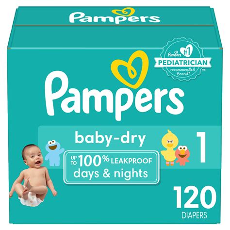 Buy Pampers Baby Dry Diapers Size 1newborn 120 Count Online At
