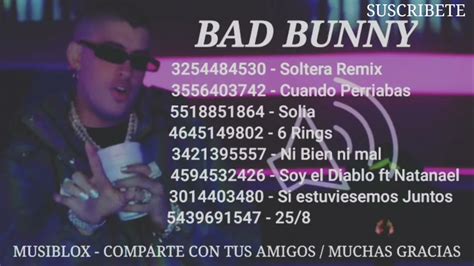 Bad Bunny Id De Musica Roblox Musiblox Youtube