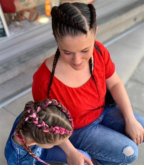 Two French Braids Men