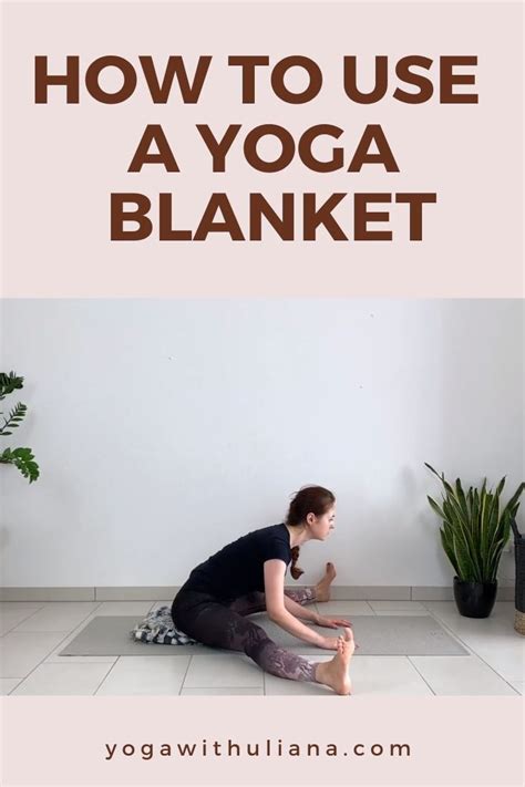 How To Use A Yoga Blanket Video Yoga Blanket Relaxing Yoga Poses Relaxing Yoga
