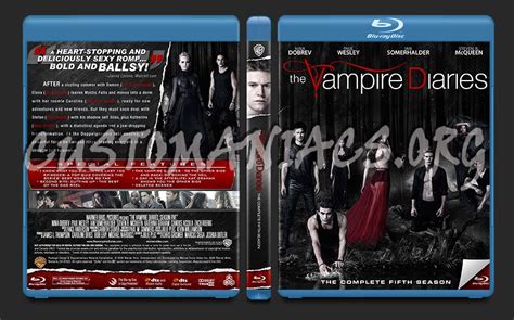 The Vampire Diaries Season 5 Blu Ray Cover Dvd Covers And Labels By
