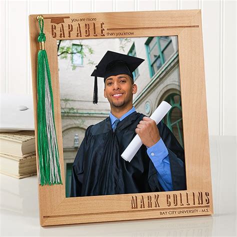 Personalized Graduation Frame Graduation Tassel Display 8x10