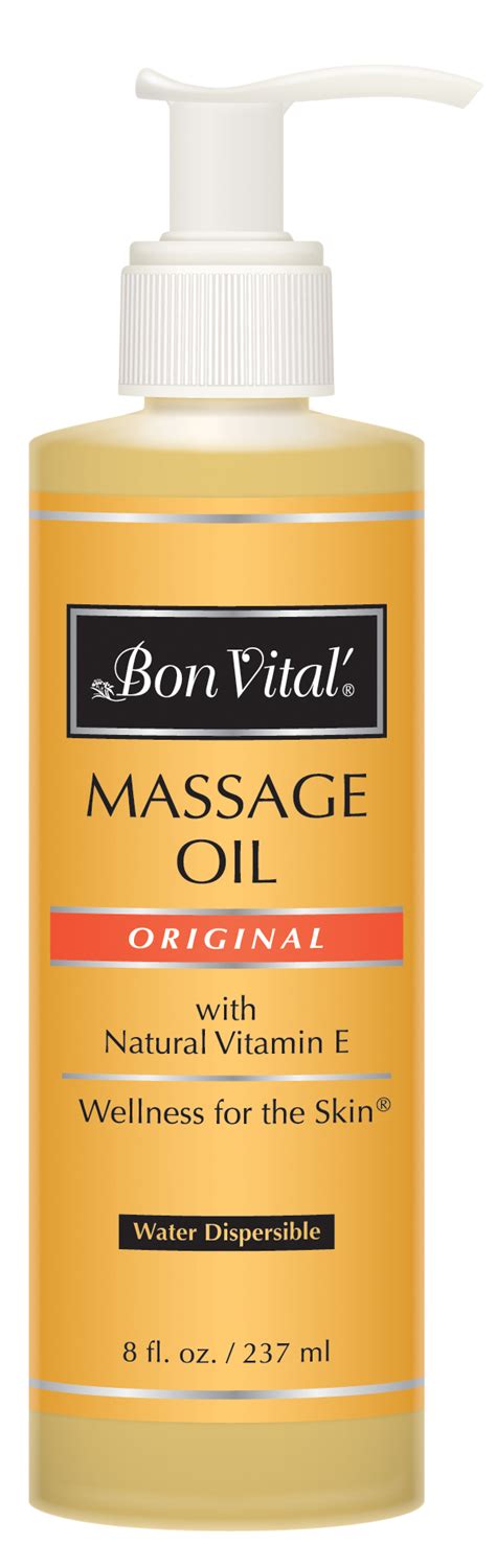 Original Massage Oil 8 Oz Bon Vital