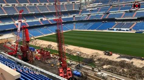 Real Madrid La Liga The Bernabeus Retractable Pitch And 30 Metre