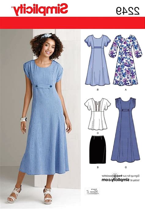 Simplicity Women S Dress Patterns For Sale In Uk
