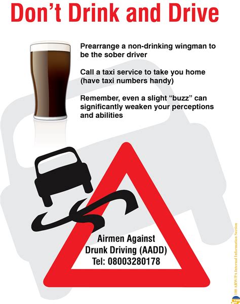 SAFETY FIRST: Driving and Alcohol Don't Mix > Royal Air Force