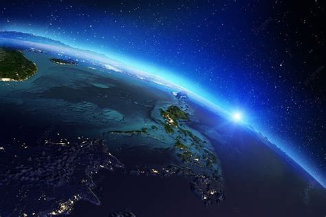 كوكب الأرض من عناصر الفضاء من هذه الصورة مؤثثة بواسطة ناسا 3d مما يجعل كوكب الأرض من عرض الفضاء