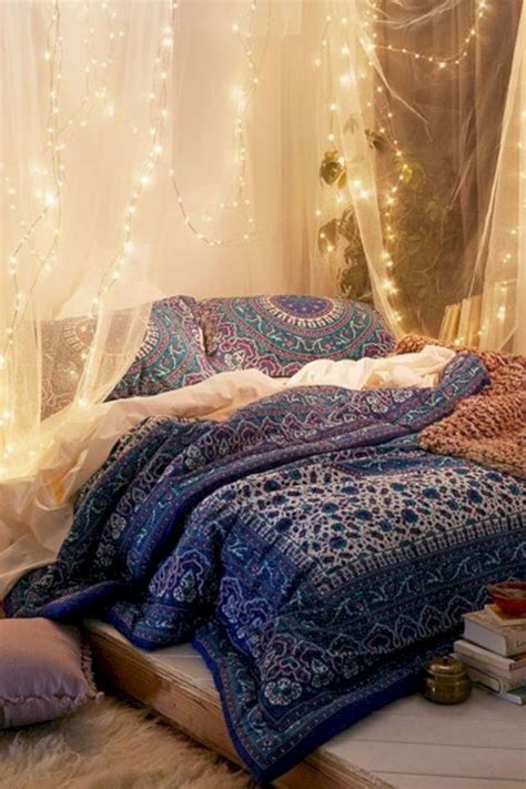 Awesome 63 Cozy Bohemian Teenage Girls Bedroom Ideas Bedroom