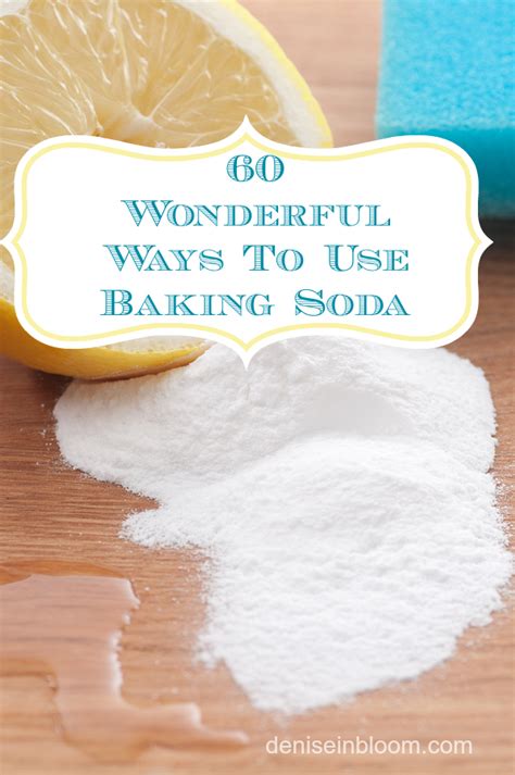 60 Wonderful Ways To Use Baking Soda