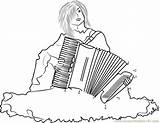 Accordion Player Dots Connect Dot Coloring Results Worksheet sketch template