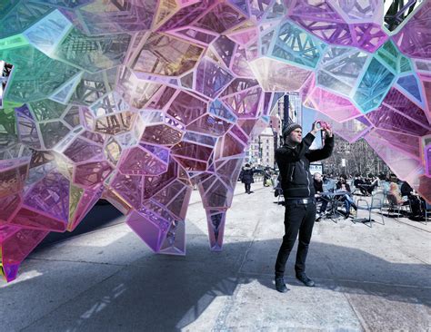 Kaleidoscopic Installation Brings A Futuristic Funhouse Hall Of Mirrors