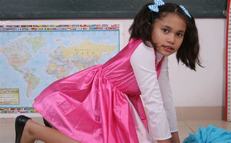 Asian Filipino Model Pink Dress 6522 Imgsrcru