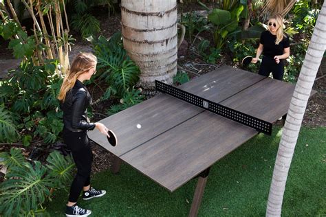 Add it to your outdoor space/garage/indoor… Woolsey Outdoor Ping Pong Table | Outdoor ping pong table